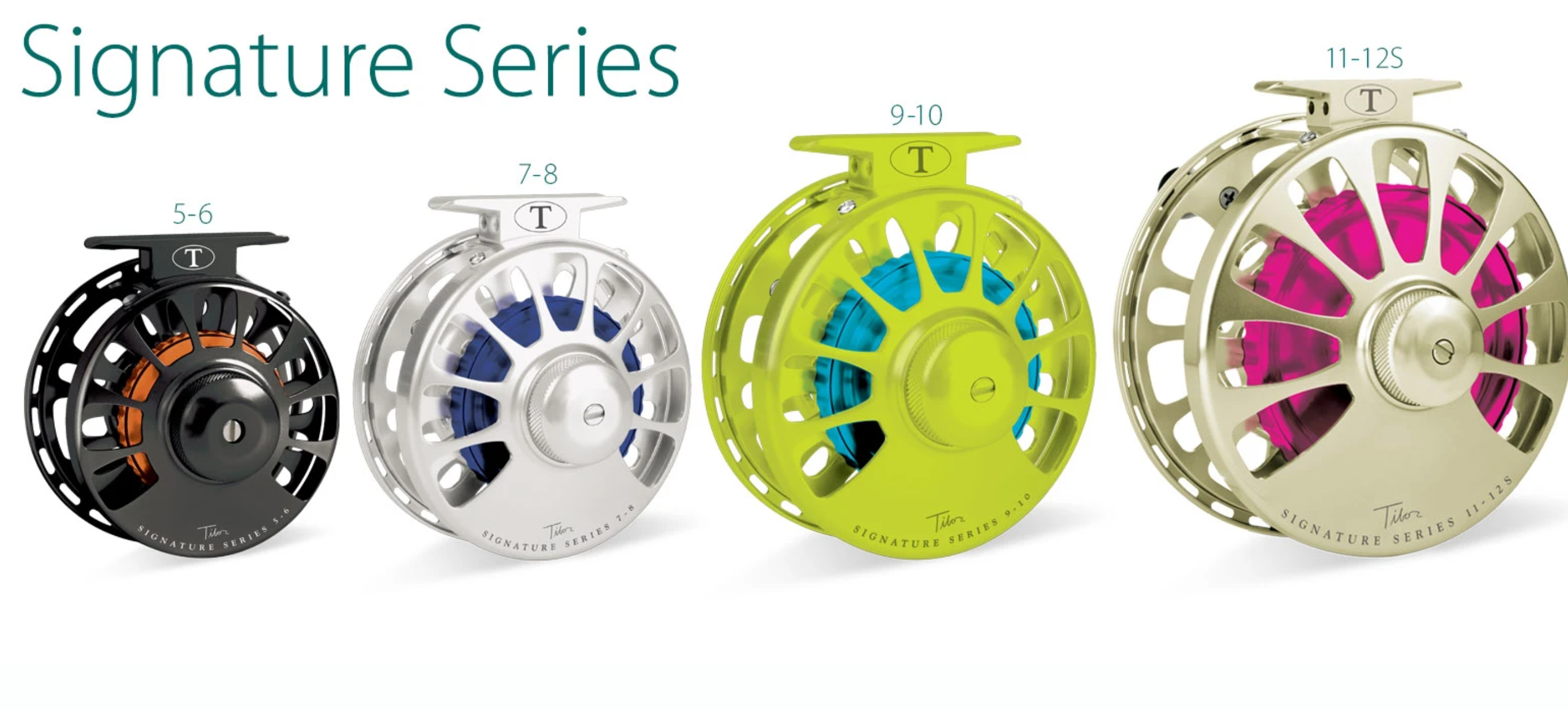 Tibor Signature Series Saltwater Fly Reels 11-12 WT (DISCONTINUED)