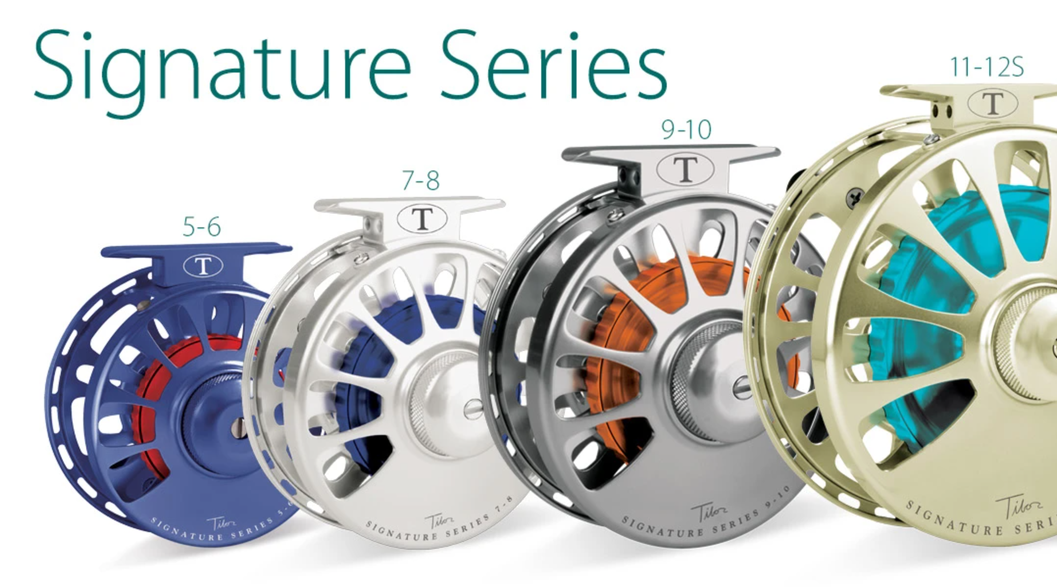 Tibor Signature Series Saltwater Fly Reels 5-6 WT (Discontinued)