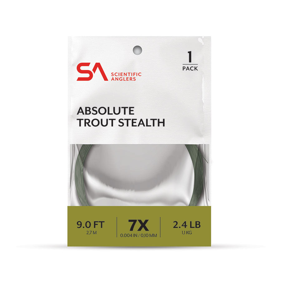 Scientific Anglers Absolute Trout Stealth Leaders