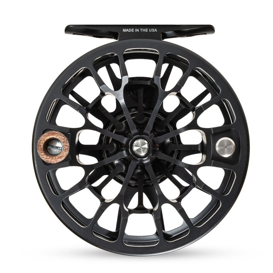 black fly fishing reel Ross-Animas Reel 5/6 Granite
