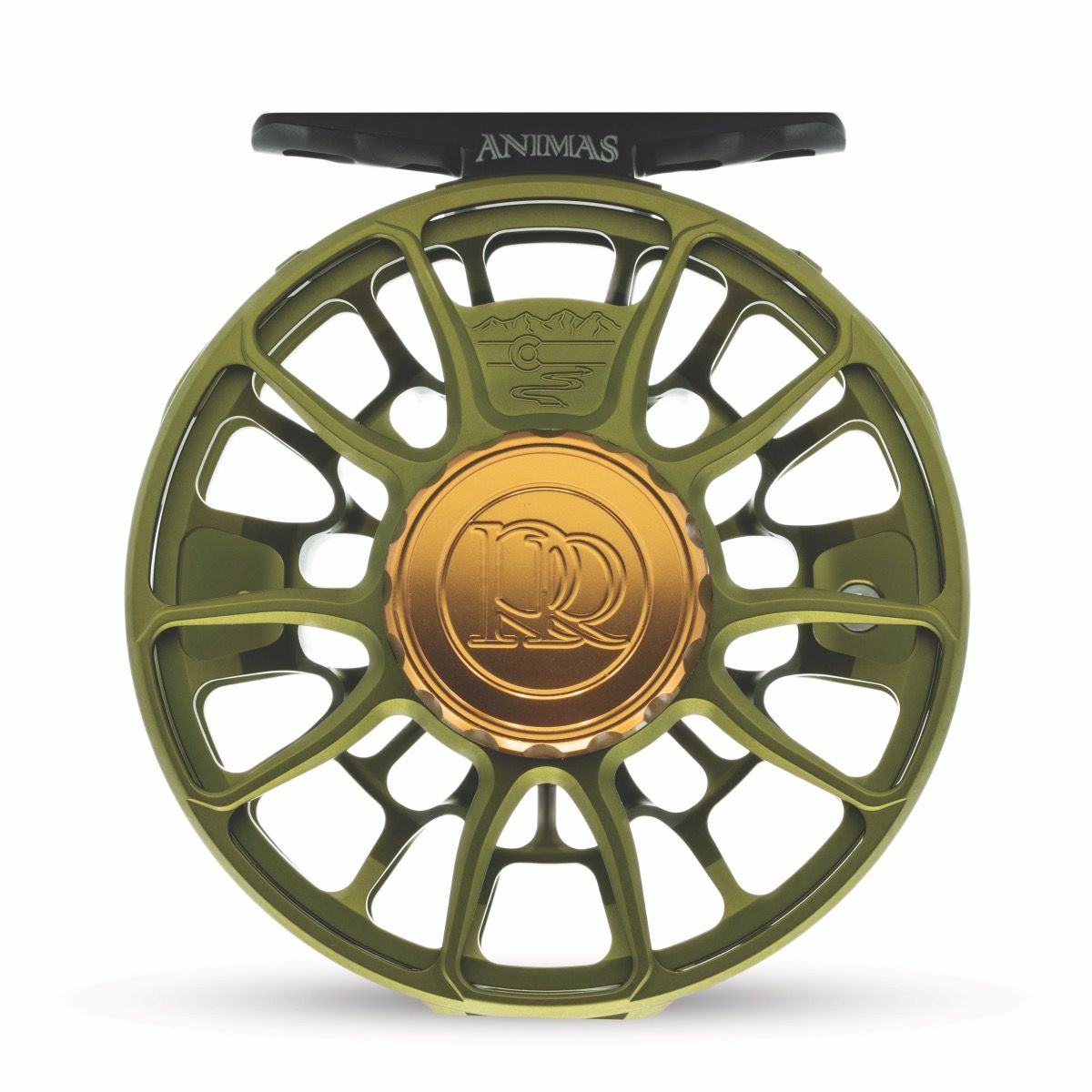 Ross Animas Matte Olive Fly Reel - NEW Color!