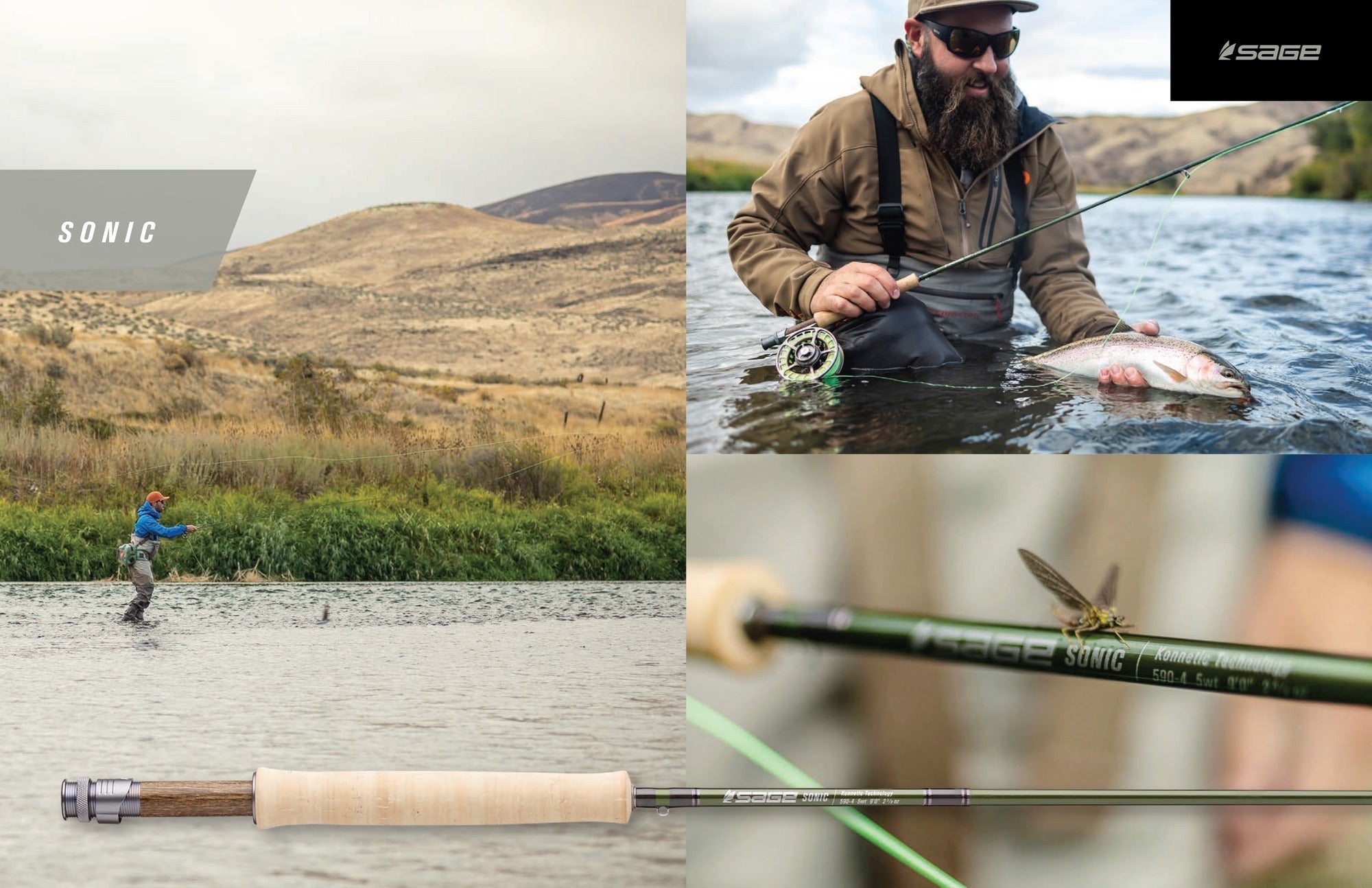 Sage Sonic BASS 8wt Fly Rod Reel Combo – Salt Fly Pro