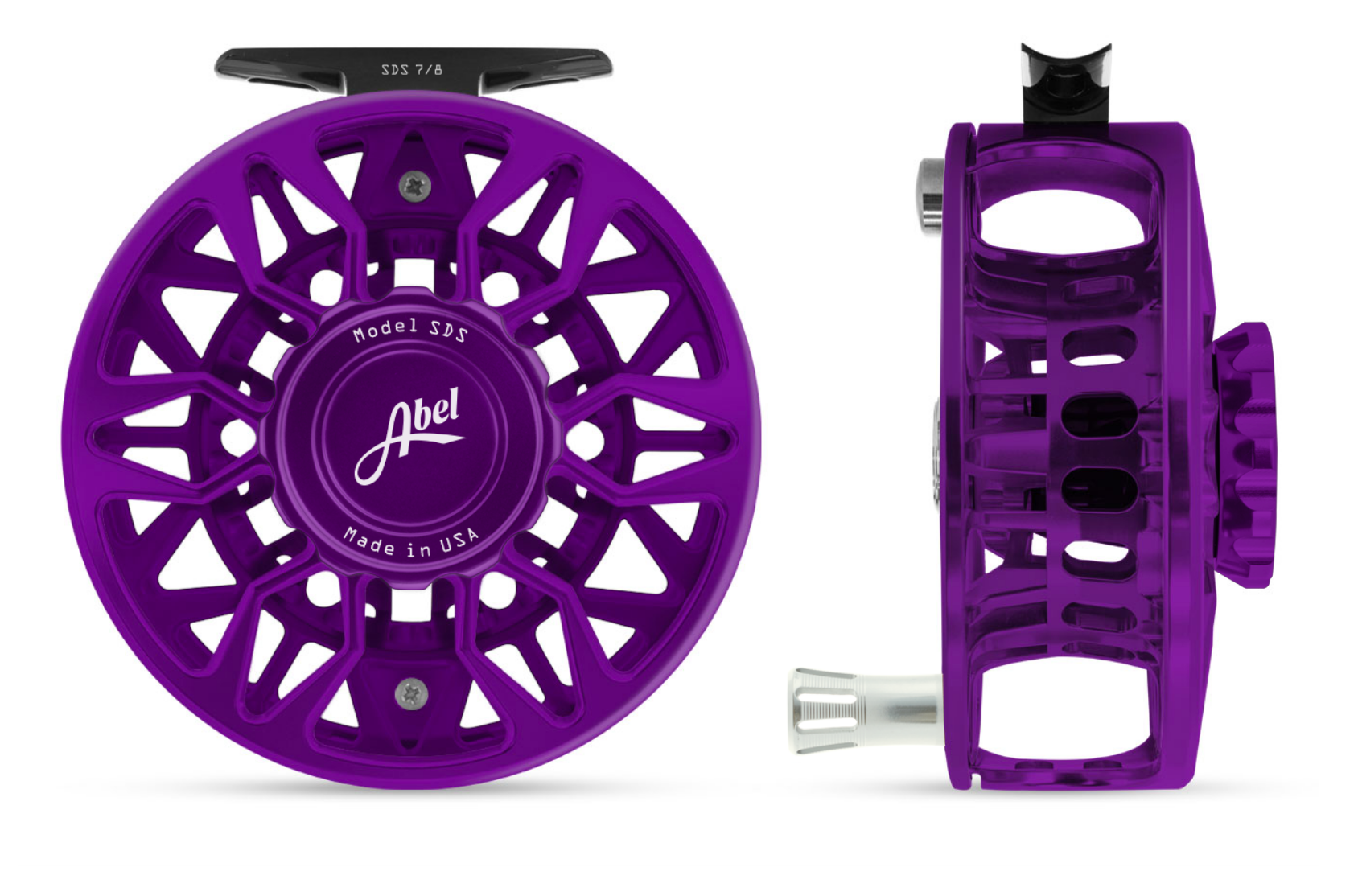 Abel SDS Purple Fly Reel