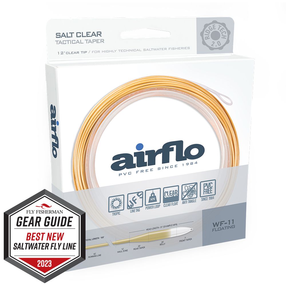 Airflo Clear Tip Flats Tactical Saltwater Fly Line